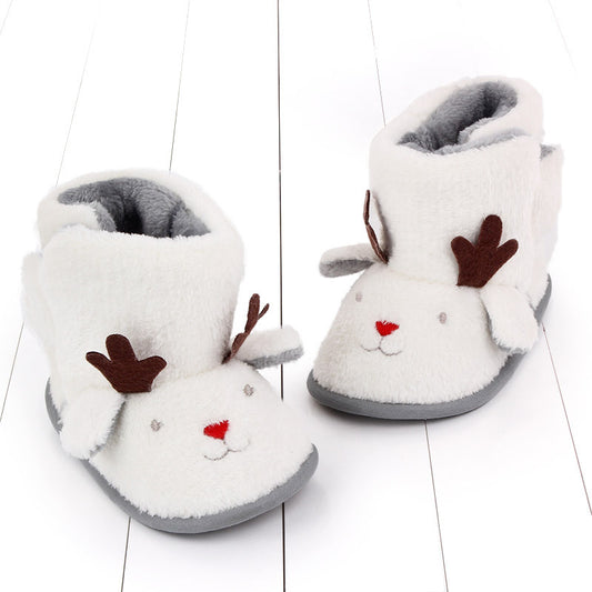 Christmas Raindeer Baby Boots