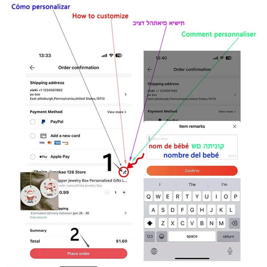 Keepsake Christmas Ornament New Baby