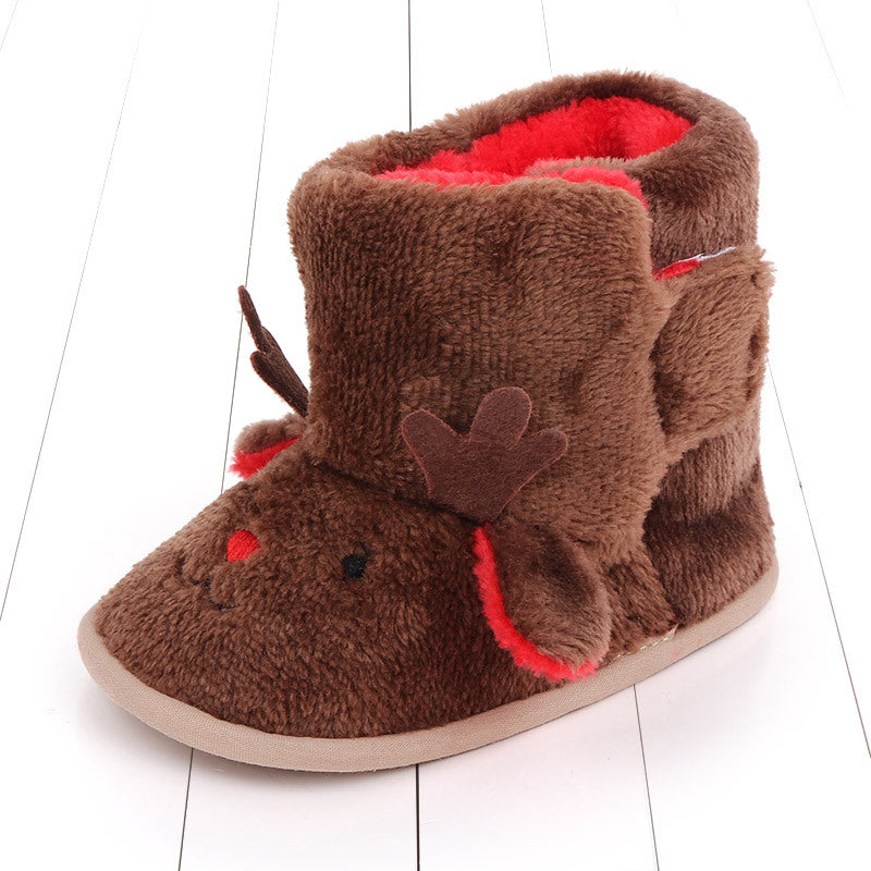 Christmas Raindeer Baby Boots