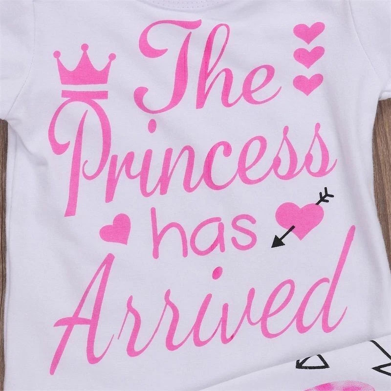 4PCS Newborn Kids Baby Girl Outfits