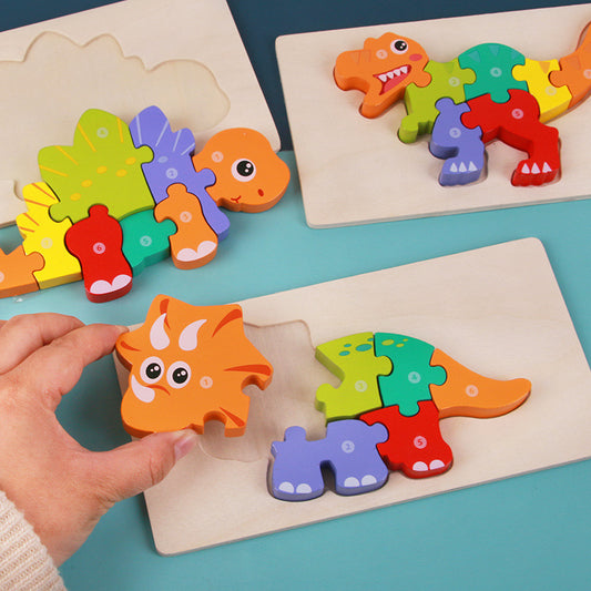 Dino Wooden Three-dimensional