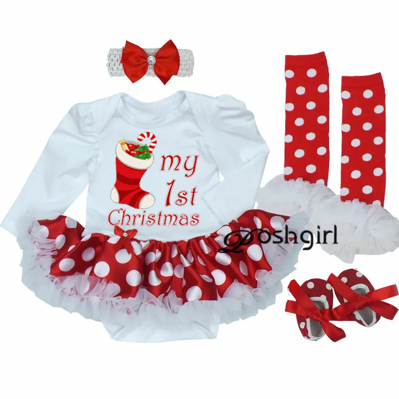 Fancy New Year Baby Girl Carnival Christmas Dress