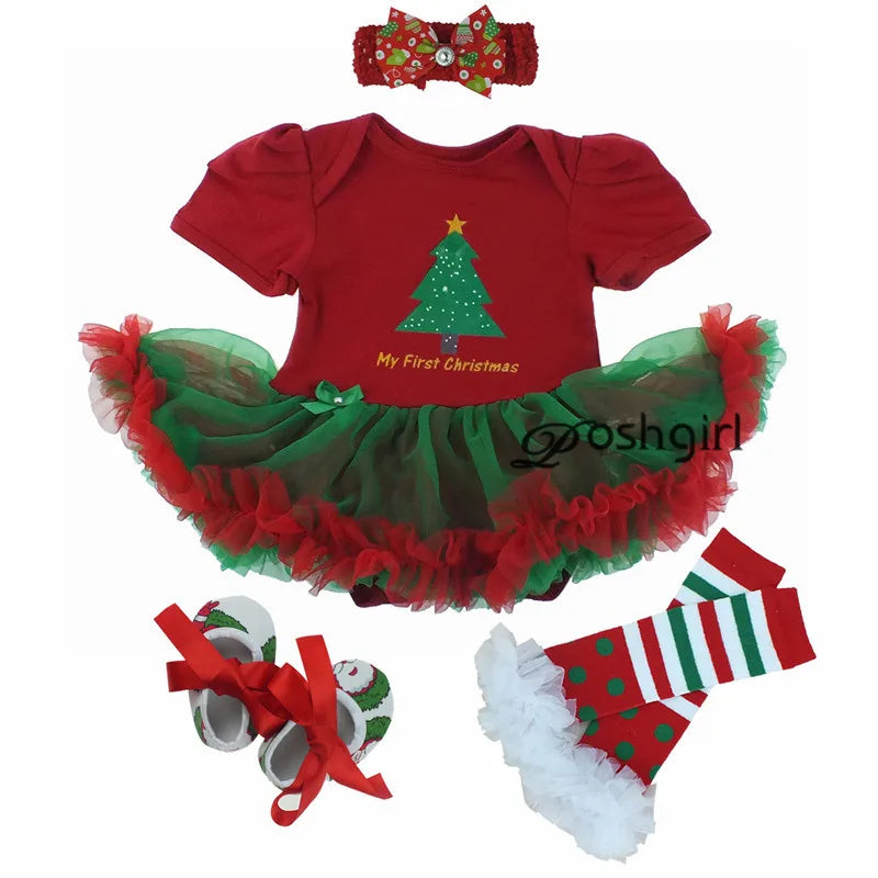 Fancy New Year Baby Girl Carnival Christmas Dress