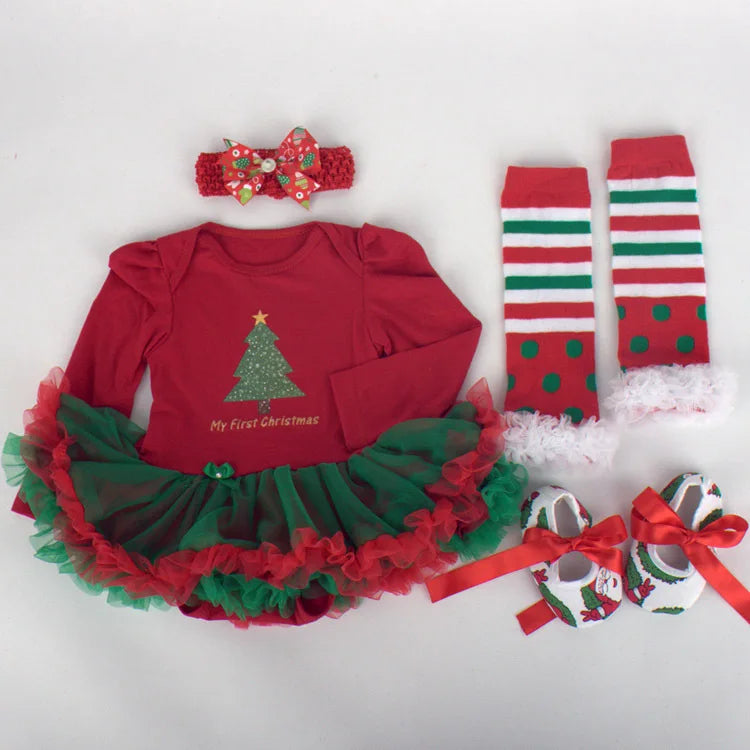 Fancy New Year Baby Girl Carnival Christmas Dress