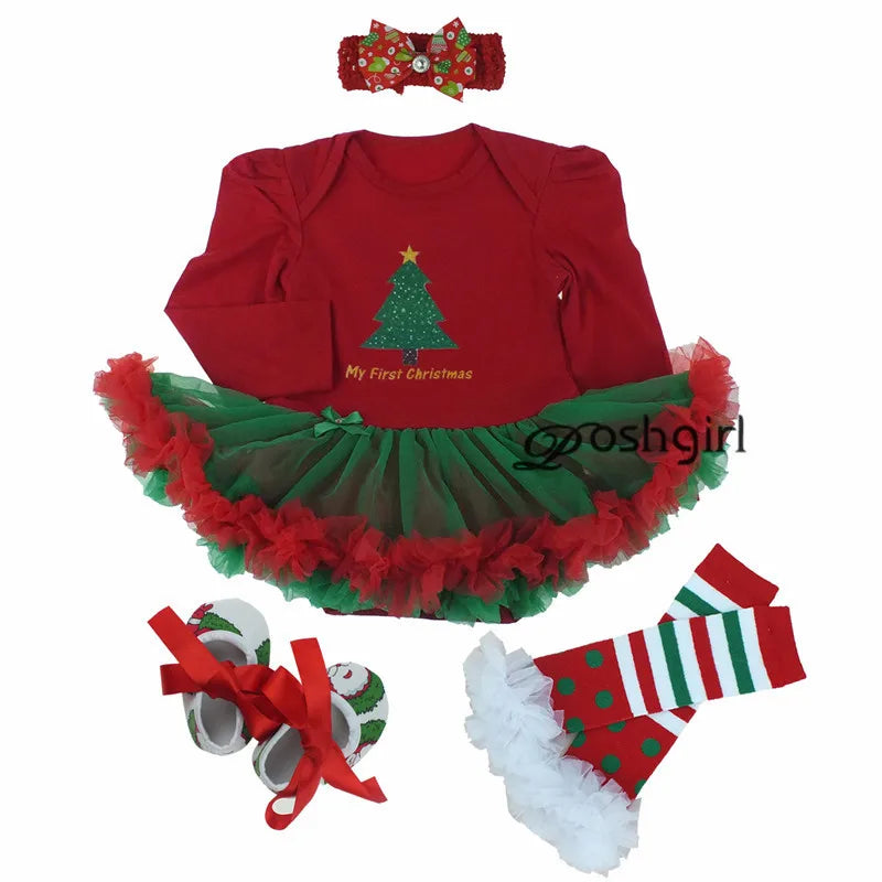 Fancy New Year Baby Girl Carnival Christmas Dress