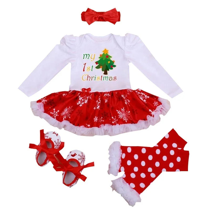 Fancy New Year Baby Girl Carnival Christmas Dress