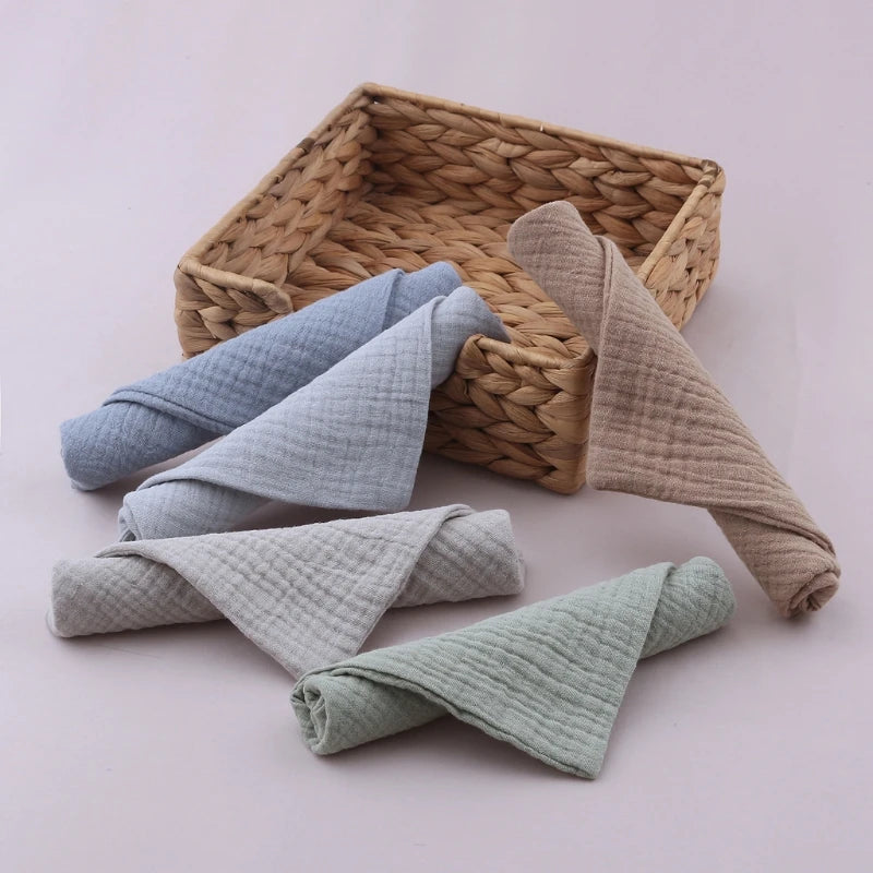 5 Cotton Baby Towels