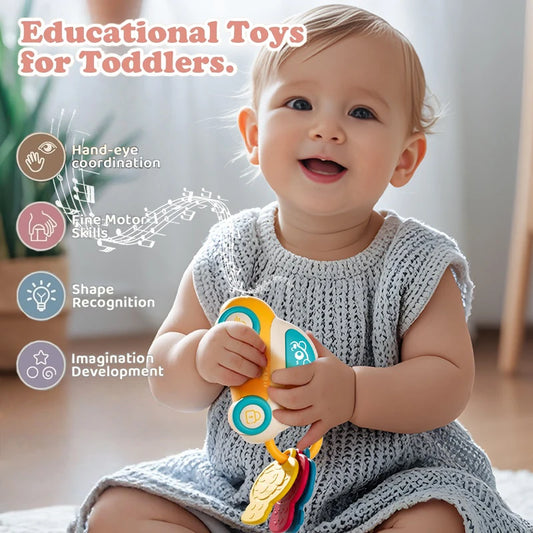 Baby Teething Toys With Music & Light