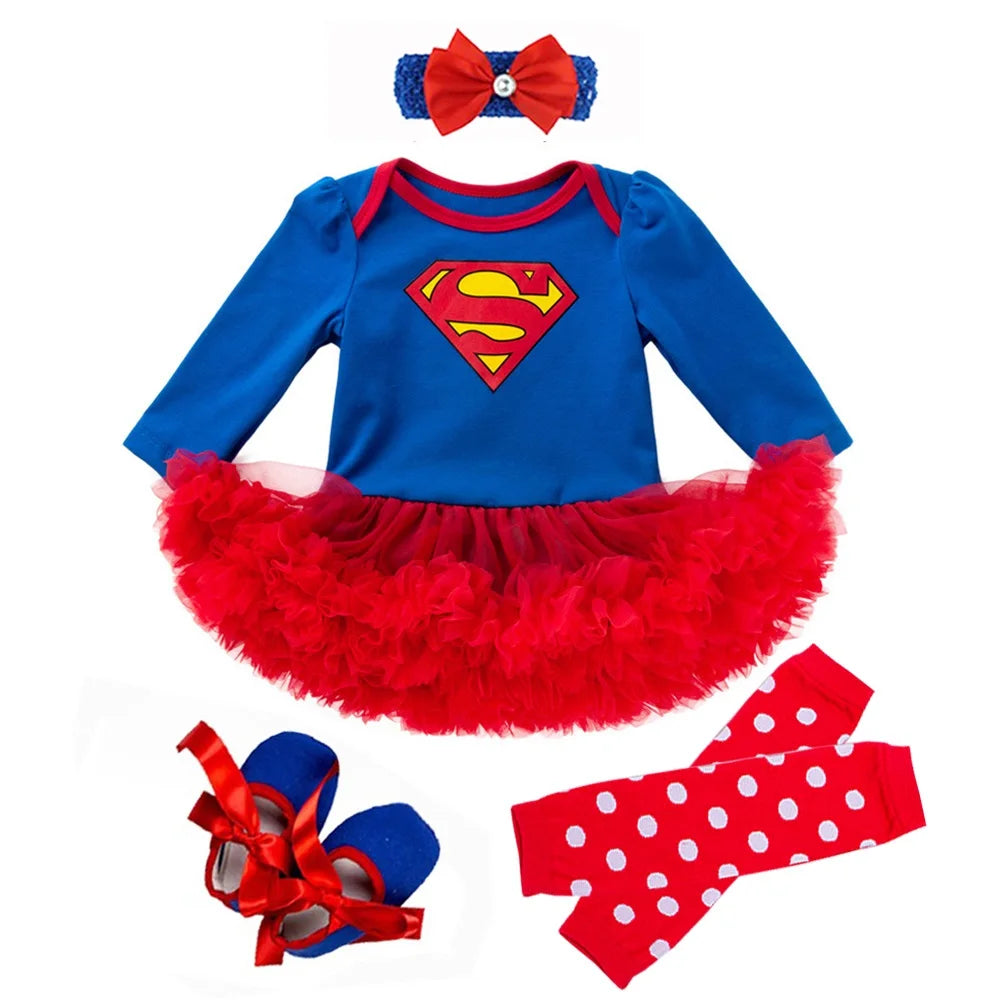 Fancy New Year Baby Girl Carnival Christmas Dress