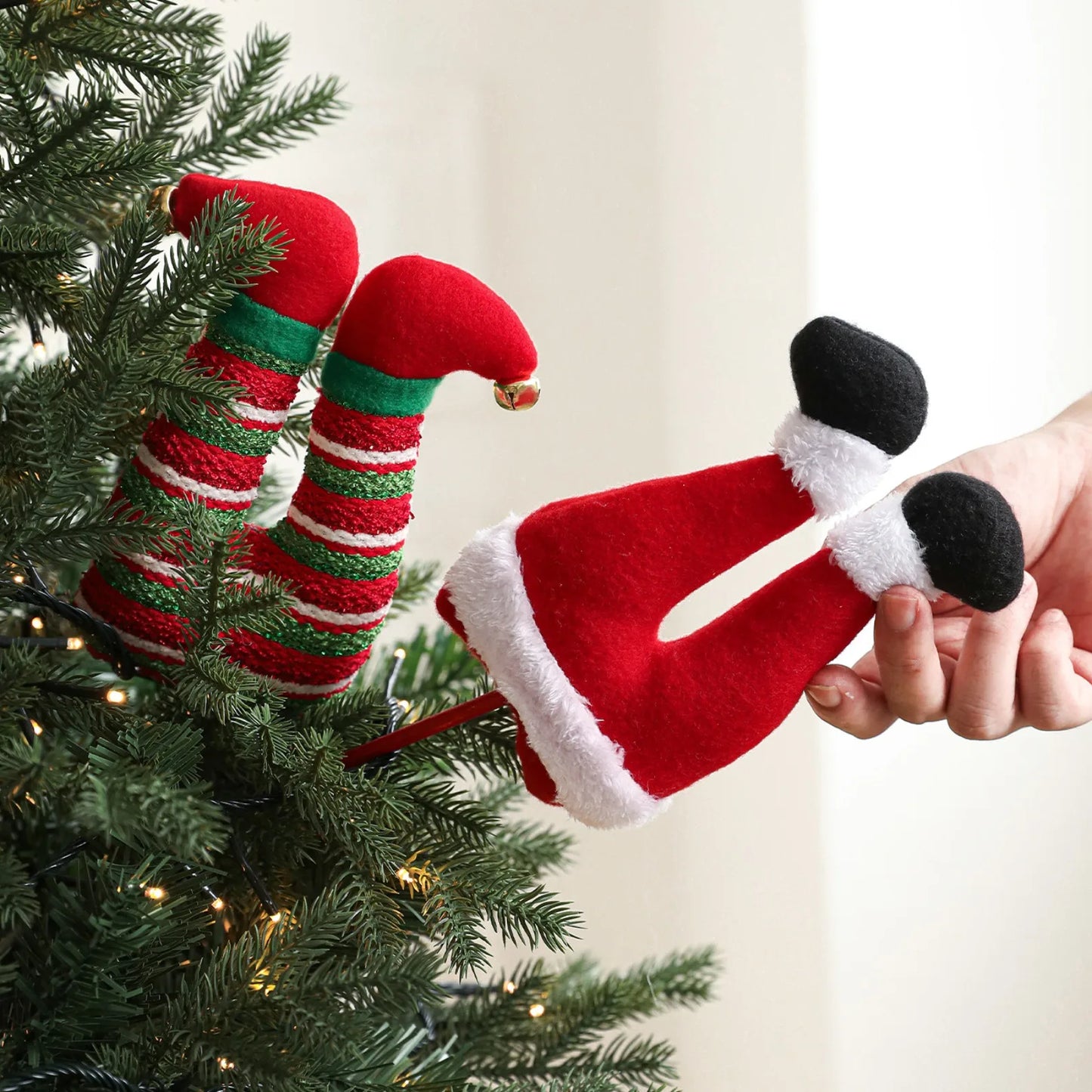 Christmas Plush Large Elf Legs