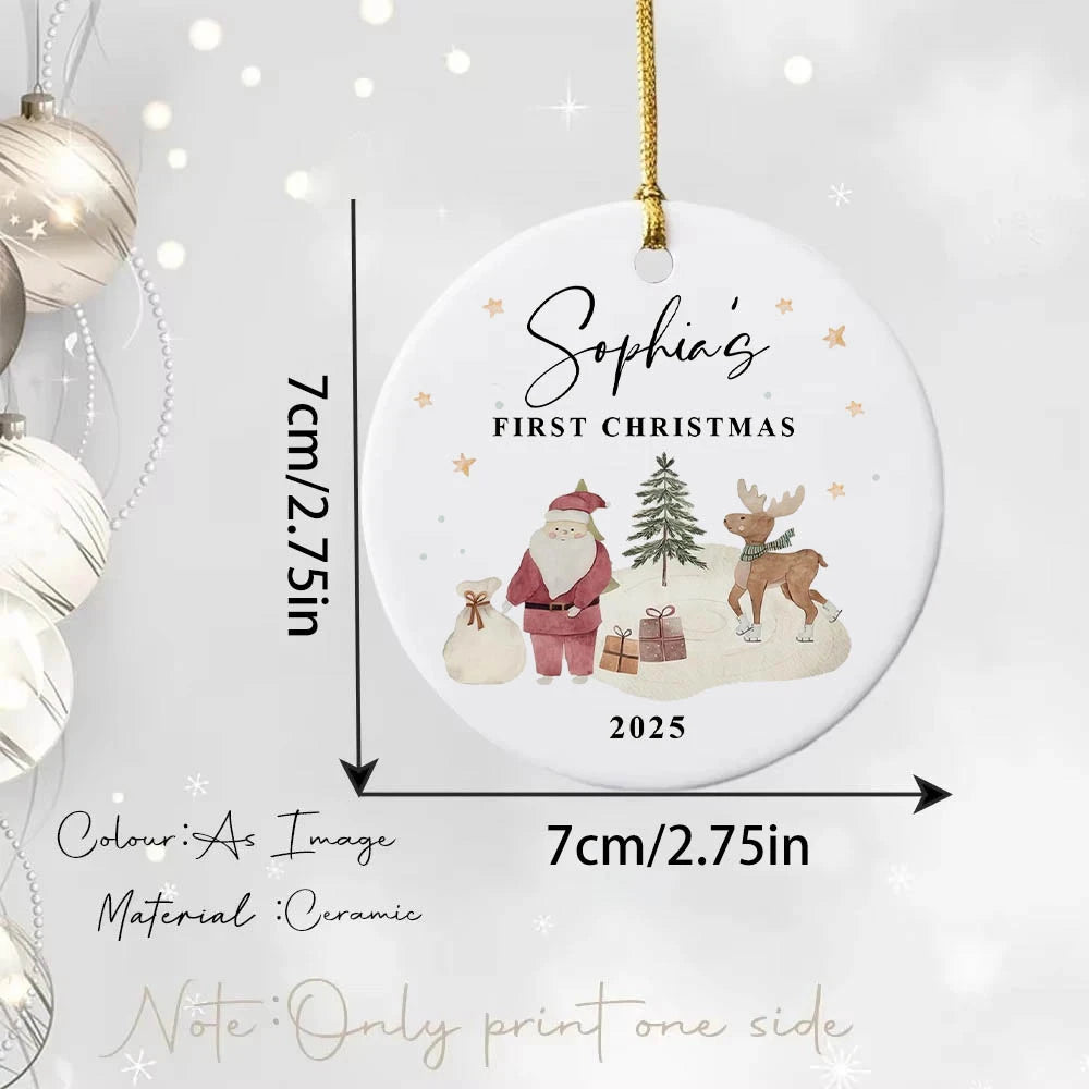 Keepsake Christmas Ornament New Baby