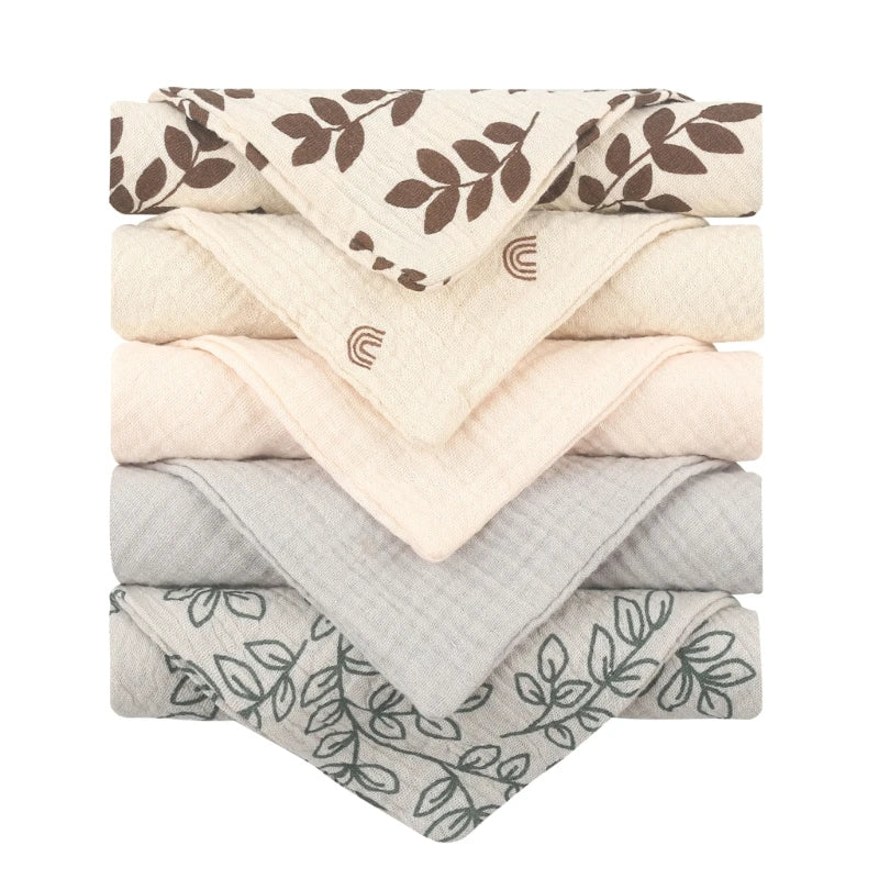 5 Cotton Baby Towels